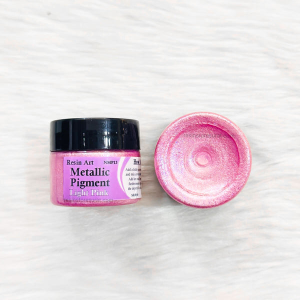 Light Pink Metallic Pigment For Resin