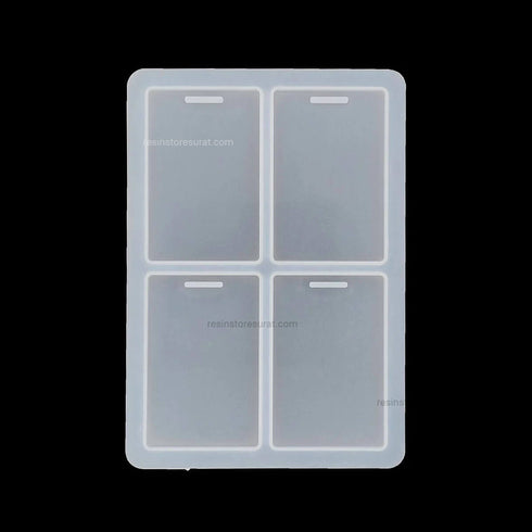 Resin Luggage Tag mould | Id Card Mould A