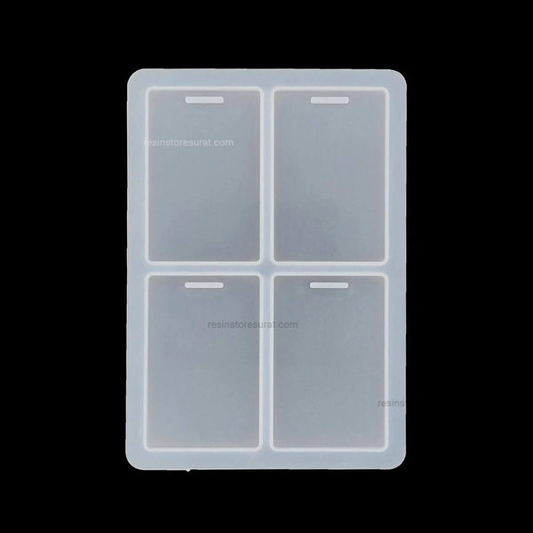 Resin Luggage Tag mould | Id Card Mould A