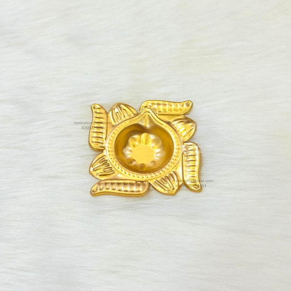 Metal Diya - Swastik