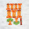 Mahavir Swami 3D UV Sticker Sheet - A6