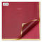 Maroon Flower Wrapping Paper Plastic Sheet - 20G(20 Sheet)