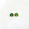 Meena Green Lotus Gold Charm B14