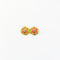 Meena Pink and light Green Diamond Hexagon Gold Charm B16