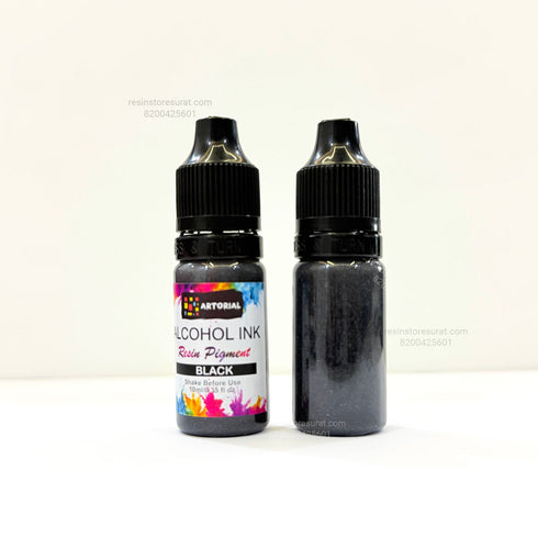 Metallic Black Alcohol Ink