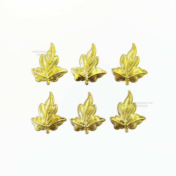Metal Leaf - 6 Pcs I