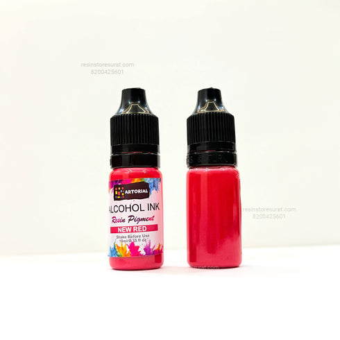 Metallic New Red Alcohol Ink