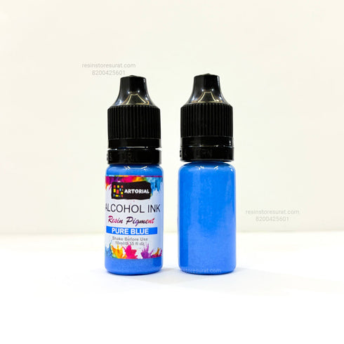 Metallic Pure Blue Alcohol Ink