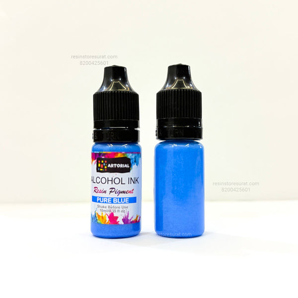 Metallic Pure Blue Alcohol Ink