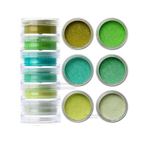 Mini Pearl Mica Powder Set P