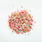Mix red pink granule stone for resin