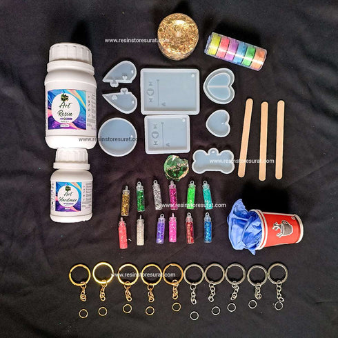 Resin Keychain Beginner Kit