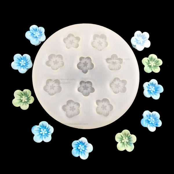 Multi Cavity Flower Handmade Candle Mould 0198