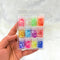 Multicolor reflective flakes 12 Pcs Set