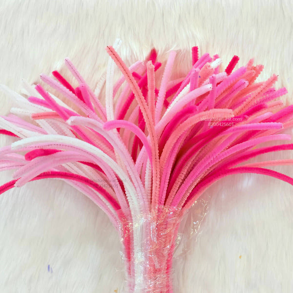 Multi Pink Color Pipe Cleaner