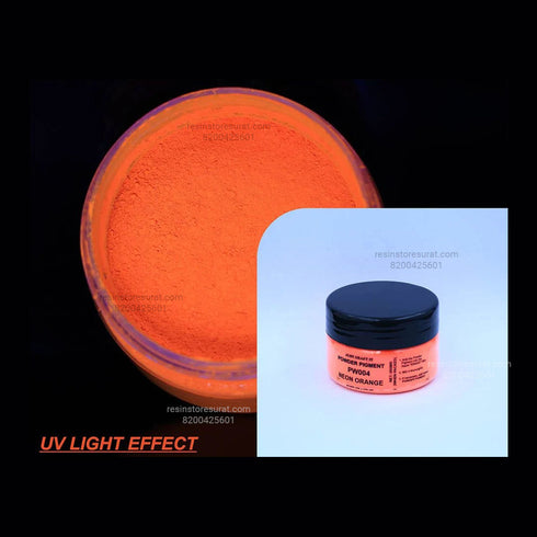 Neon Orange Powder Pigment