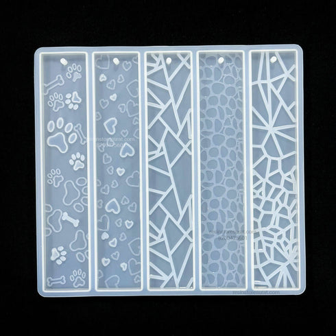 Designer 5 Cavity Bookmark Mould