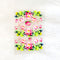 New lotus Flower 3D UV Sticker Sheet - A6