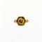Om Hexagon Fiber Rakhi Charm FC 25