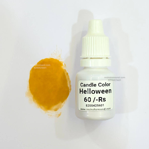 Halloween / Orange Candle Color Liquid