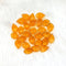 Orange Gold Border Leaf Petal