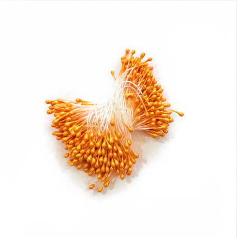 Orange Mini Pollen Flower Bunch