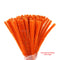 Orange Shimmer Glitter Pipe Cleaner