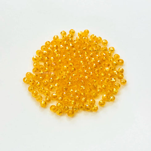 Orange Rainbow beads