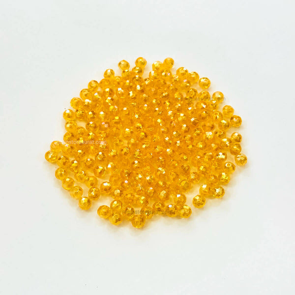 Orange Rainbow beads