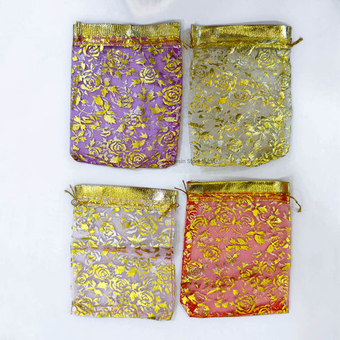 Medium Organza Potli Bags