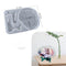 Oval agate Photo Frame & Stand Mould