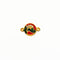 Peacock Diamond Red Green Fiber Rakhi Charm FC 27