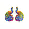 New Printed Colorful Peacock MDF Cutout