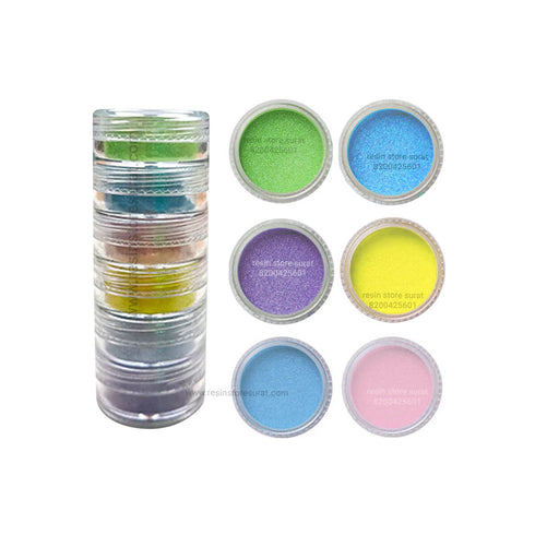 Mini Pearl Mica Powder Set L