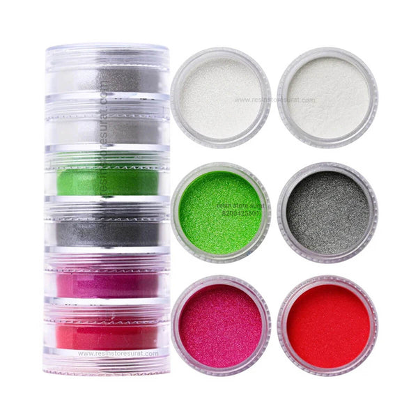 Mini Pearl Mica Powder Set R