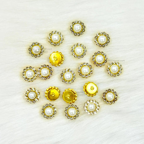 Diamond Designer Pearl Flower