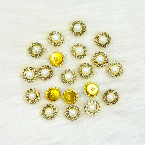 Diamond Designer Pearl Flower