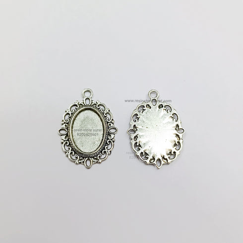 Silver Pendant Base A