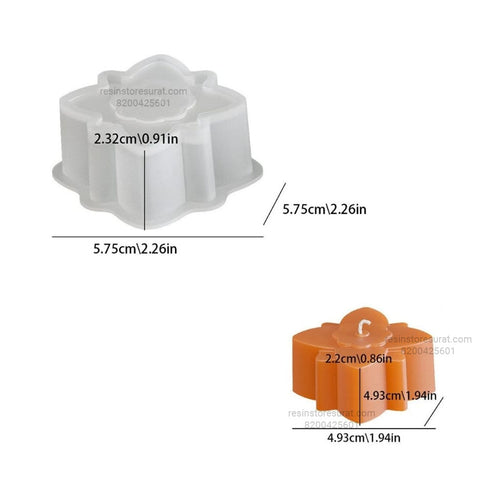 Petix Flower Candle Mold FC2