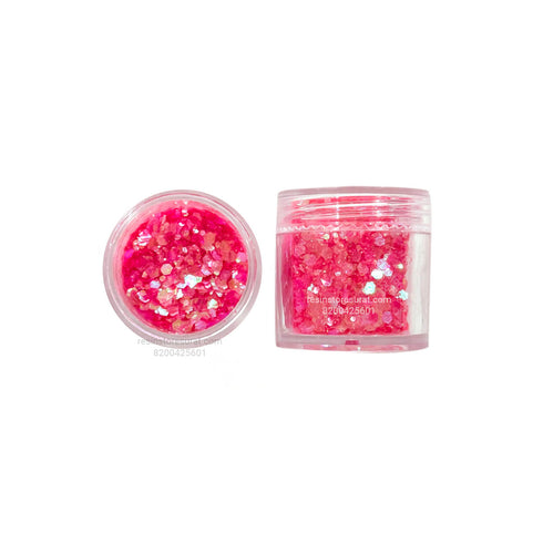 New Pink Chunky Glitter - 10 Grm