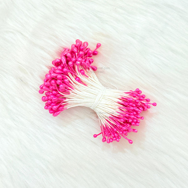 Pink Mini Pollen Flower Bunch