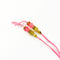 Pink Reflective Butterfly Readymade Rakhi Thread - RT21 (5 Pairs)