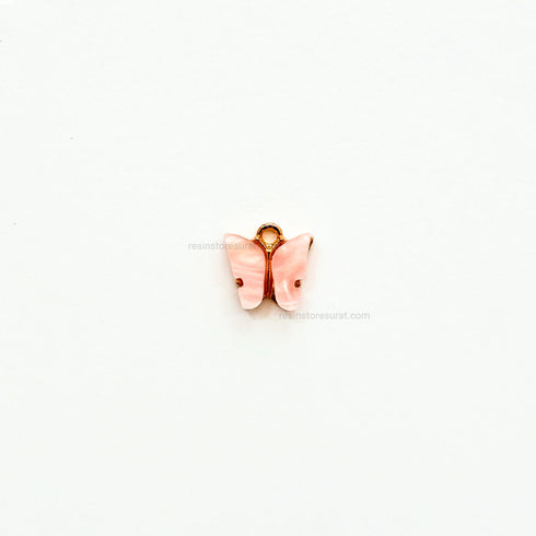 Pink Color Butterfly Charm
