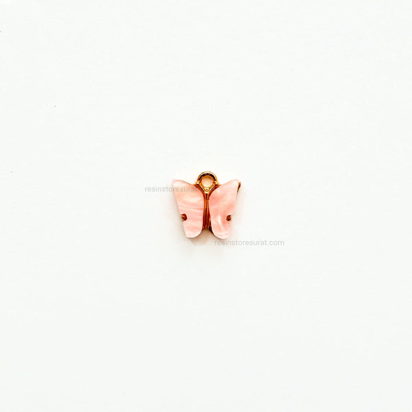 Pink Color Butterfly Charm