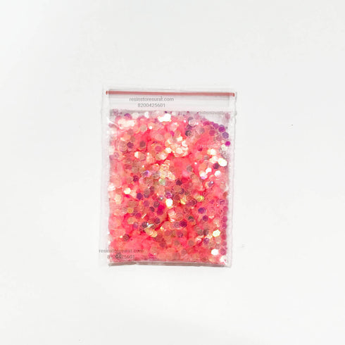 Pink Milky Chunky Glitter