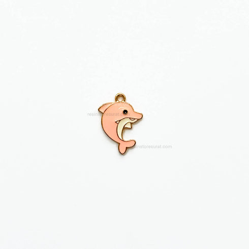Pink Dolphin Charm
