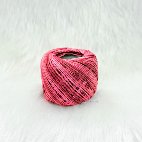 Pink white Mix Rakhi Thread