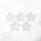 Star Shape - Polycarbonate T-Light Cups (5 Pcs)