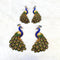 Printed Peacock MDF Cutout