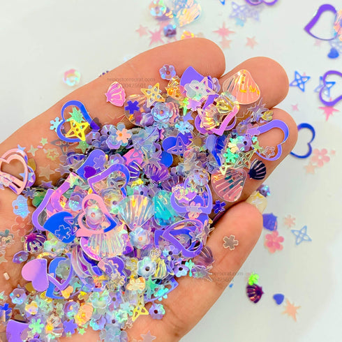 Purple Mix Design Shakers - M6